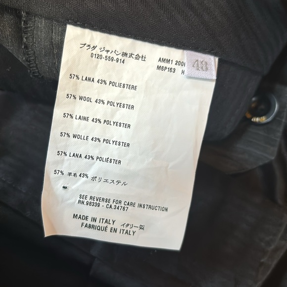 Miu Miu Pinstripe Trousers - Picture 4 of 7